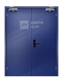 Двупольная ДПМ-02 EI-45 противопожарная дверь глухая без порога