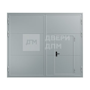 Противопожарные ворота с калиткой ВПМ-79